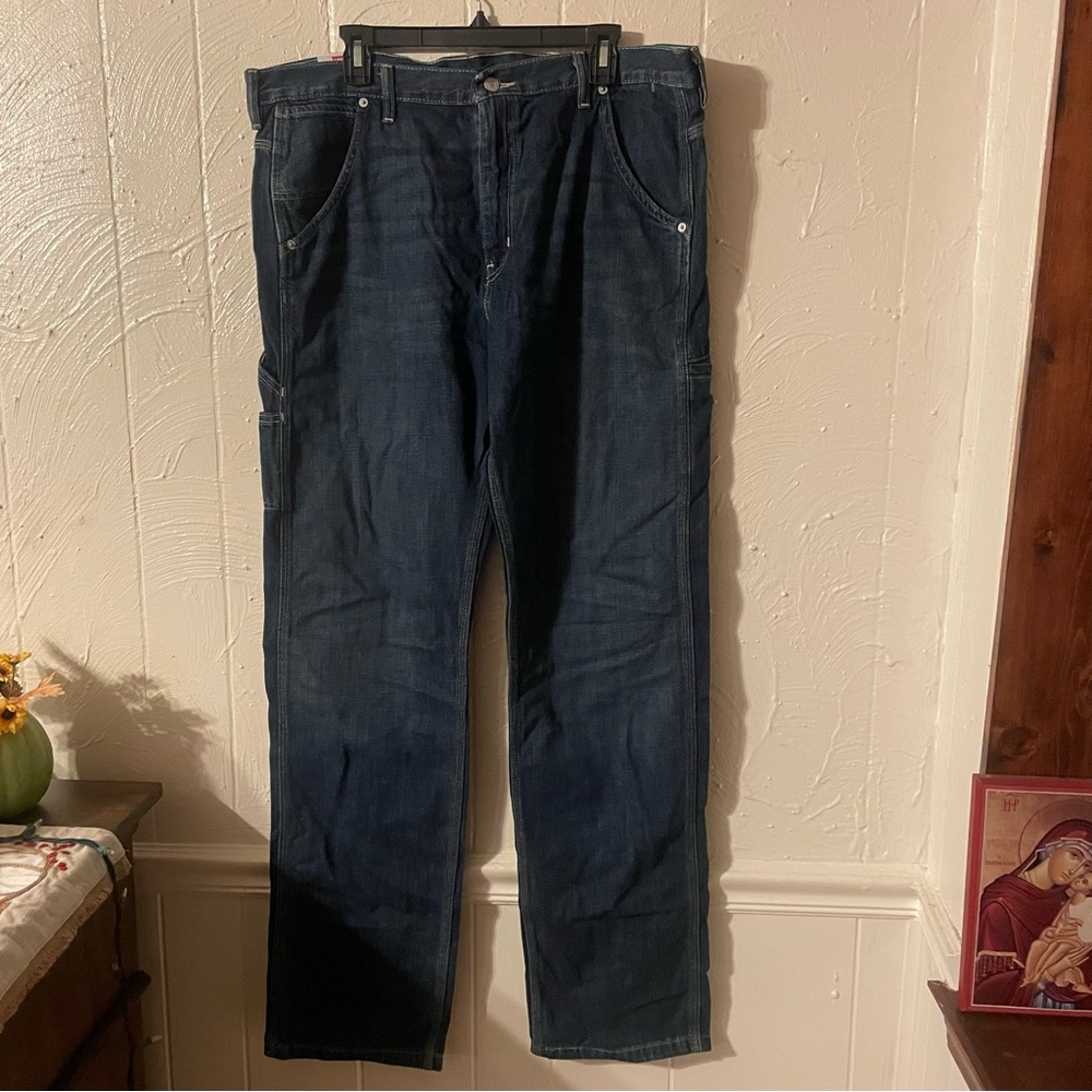 Levi's Men's Dark Indigo Straight Jeans